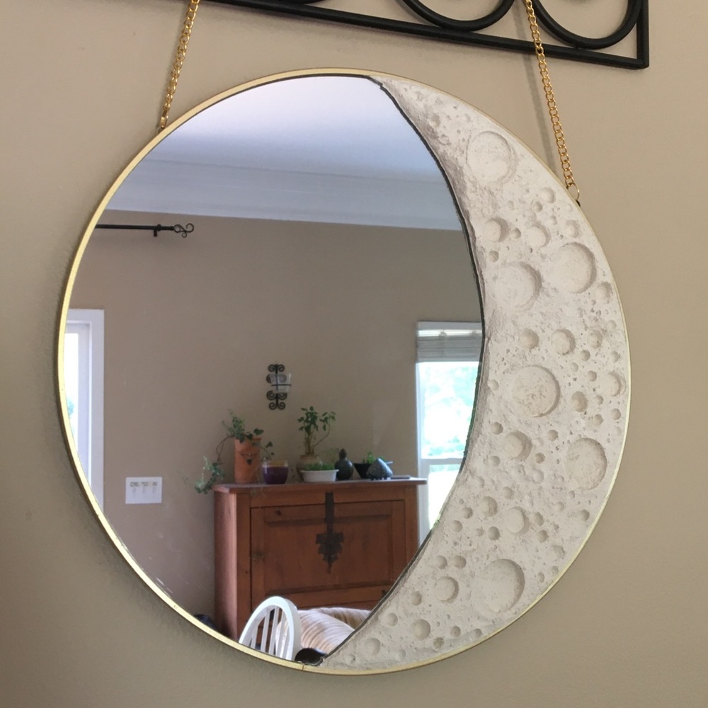 Handmade Moon Mirror